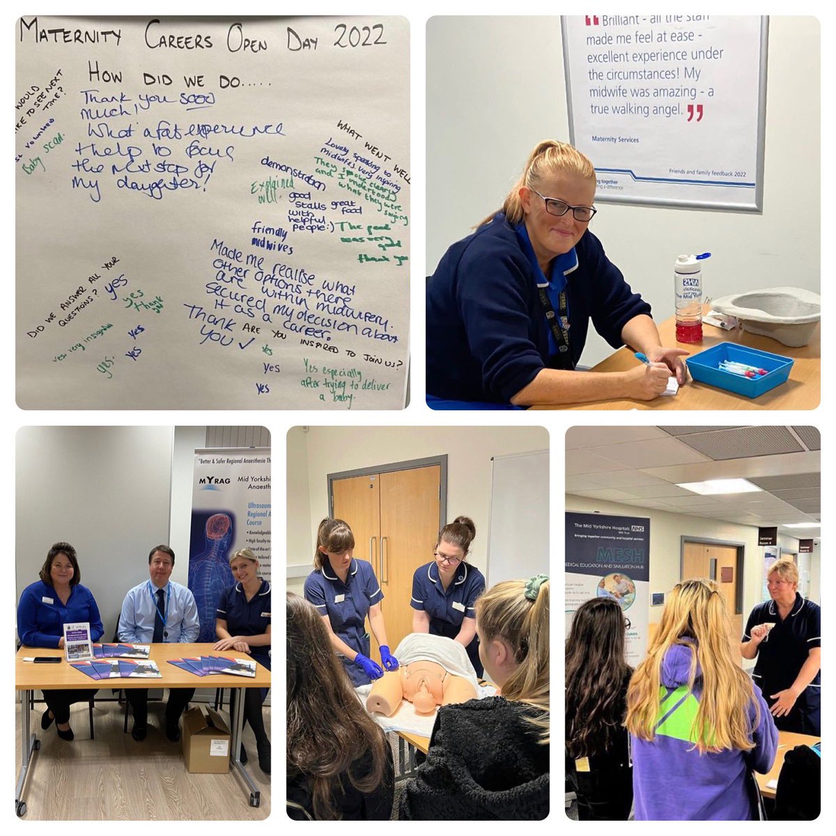 Such an amazing turn out for our maternity careers open day! A massive thank you to all those that contributed, the feedback was outstanding! If you would like to talk about a career in midwifery please get in touch! @RM_OSB @LittleMichala @AMHenshaw2 @MY_FCSS