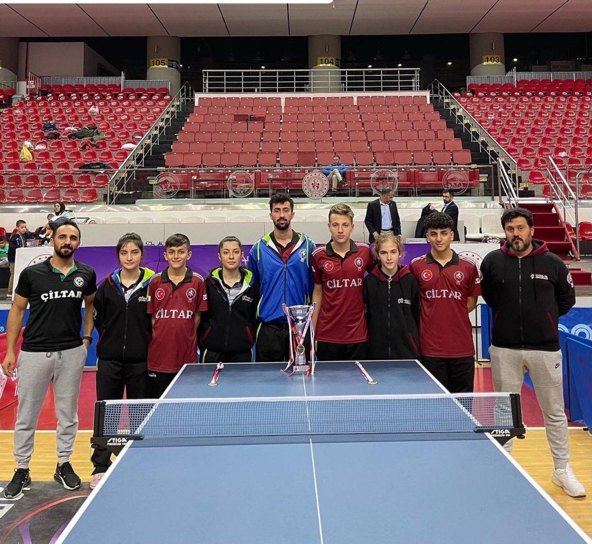 GSB_Adana's tweet photo. 5 - 7 Kasım tarihlerinde Kayseri'de yapılan Masa Tenisi🏓Gençler Bölge Ferdi müsabakalarında, eleme oynamadan direk Türkiye Şampiyonasına katılan Adanalı sporcumuz Görkem Öçal'a 4. olan Muhammet Can Bilge ve 5. olan Selcen Duru Yücel'e Türkiye Şampiyonasında başarılar diliyoruz👏 https://t.co/mu99K4gCh5