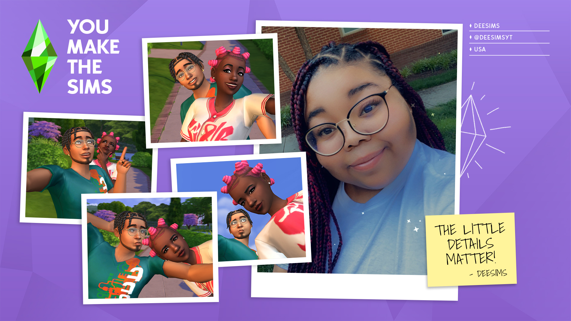 The sims on twitter simmer youtuber content creator deesimsyt
