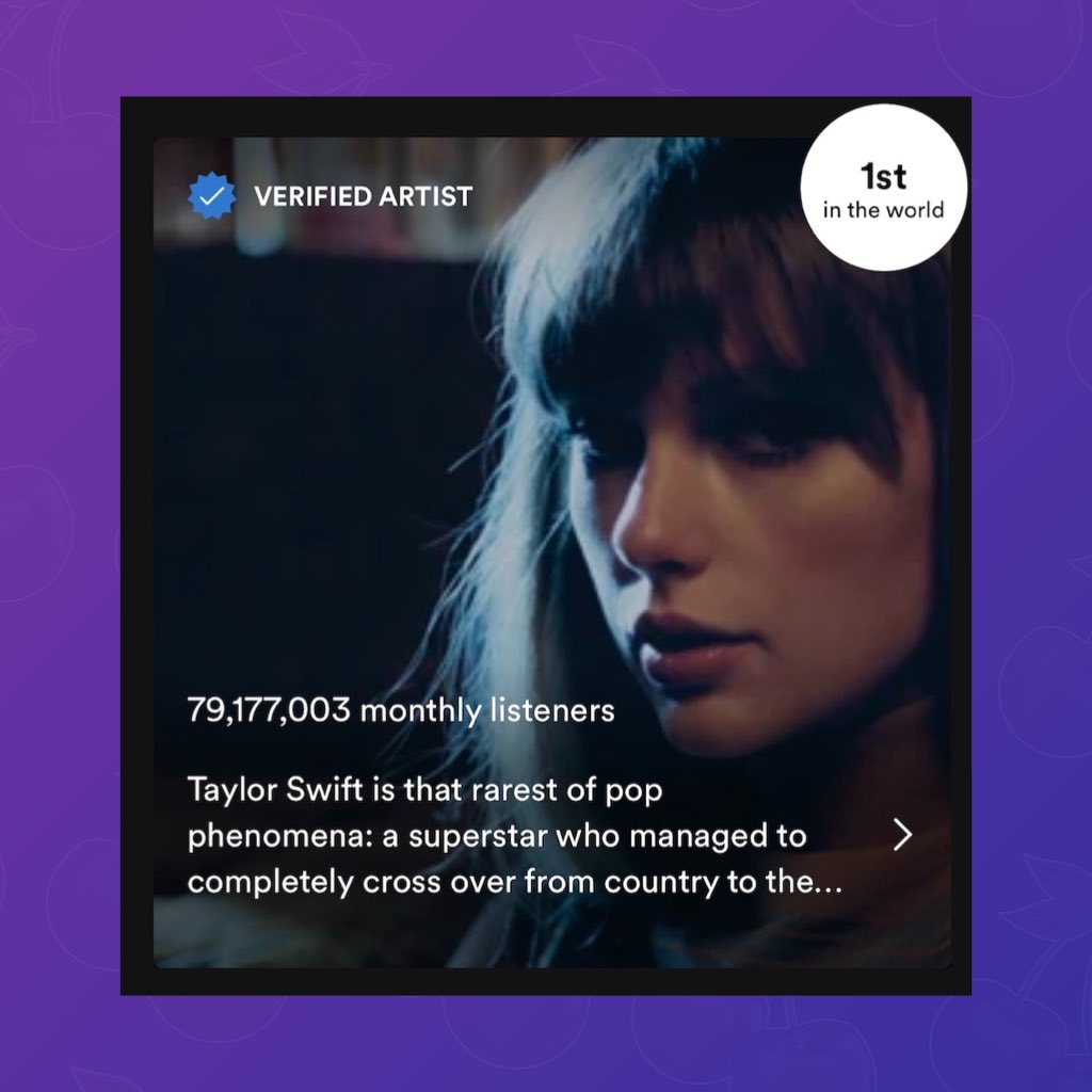 Selenurrr 🧕🏻🌙 on Twitter "RT PopBase Taylor Swift is now the 1