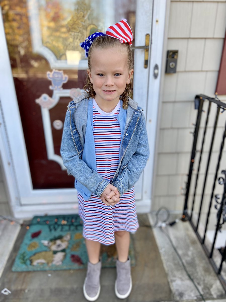 Red white and blue spirit day at FLC!
