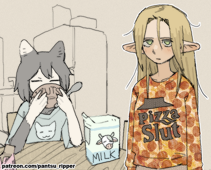 「食べ物 牛乳」のTwitter画像/イラスト(新着)