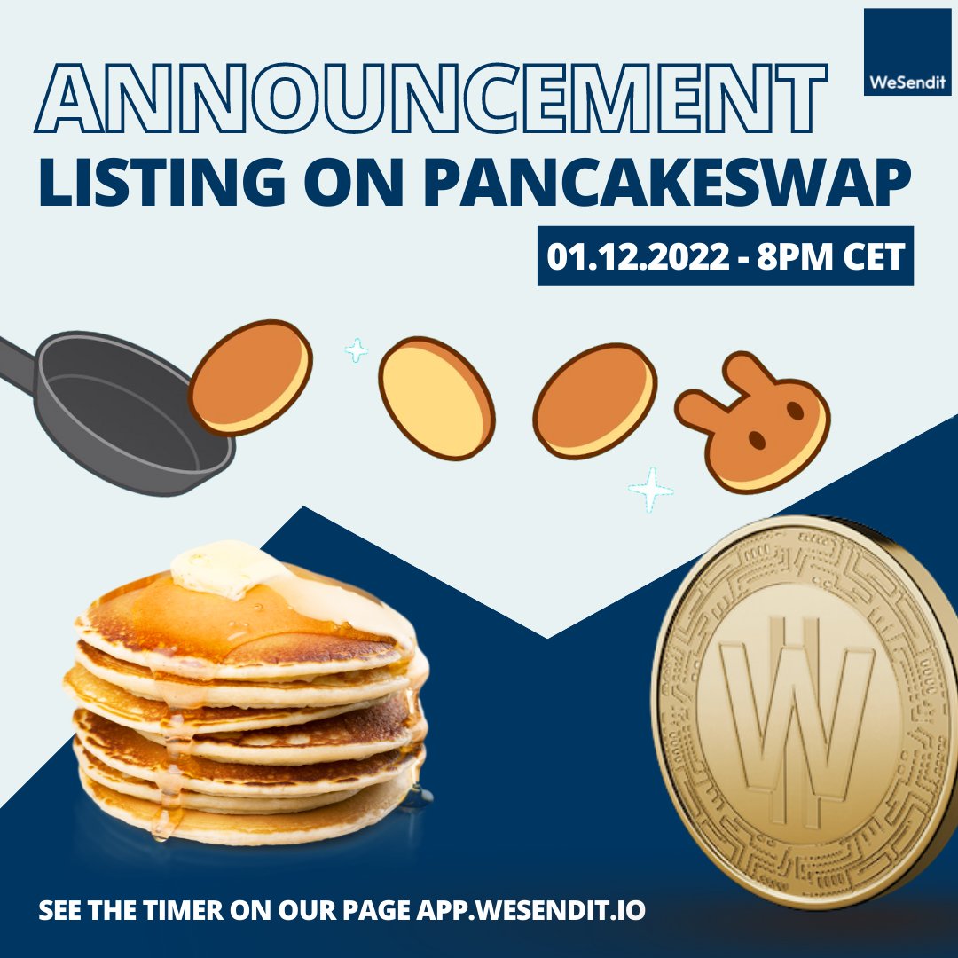 ANNOUNCEMENT

🥳🎉Public Listing on Pancakeswap on December 1, 2022 at 20:00 CET!

⏳The clock is ticking – save the date!

⚠ Save the WSI contract address to your wallet for easy access and protect yourself from scam.⚠

✅Contract:  0x837A130aED114300Bab4f9f1F4f500682f7efd48