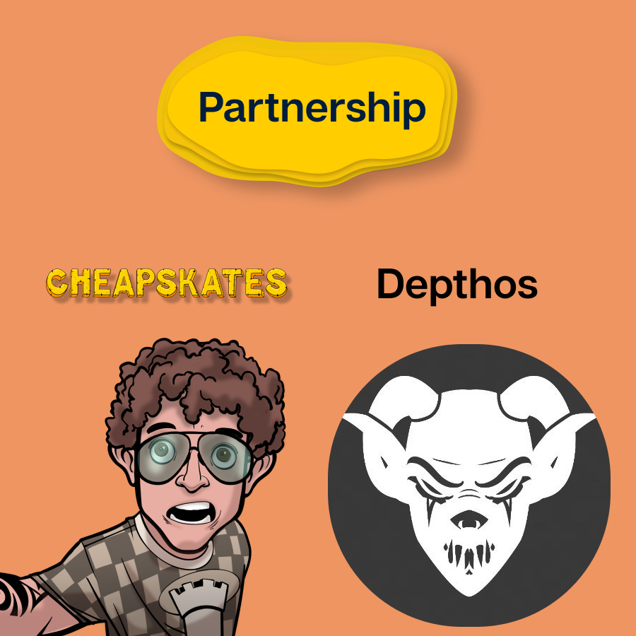 Cheappskates's tweet photo. 🎁CHEAPSKATES x Depthos GIVEAWAY🎁

✨3 X WL Spots @Cheappskates ✨
✨3 X WL Spots @DepthosNFT✨

1️⃣ Follow @Cheappskates &amp; @DepthosNFT
2️⃣ Like❤️&amp; RT
3️⃣Join https://t.co/7spKNP7cPM
4️⃣ Tag 3 friends

⏰ 48hrs

#Suiecosystem #SuiNFTs #Suinami https://t.co/UgEnErqke7