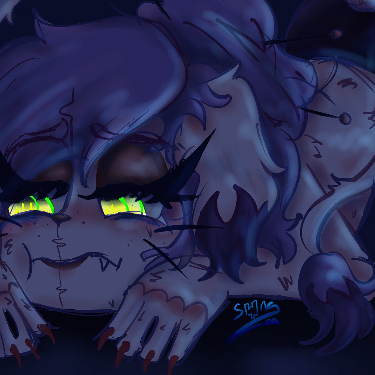 MessySpikes's tweet image. "Too many emotions overflowing my head"

A drawing of my Oc Aqua. It's been a long time since I have drawn her, and kinda wanted to, so here it is~