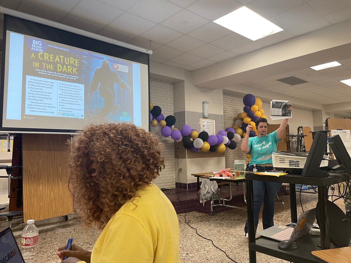 StephanieCecen3's tweet photo. Thank you @mooretolearn for an amazing PD on pushing our students reading responses to the next level! ✈️ #risdlitandint #risdbelieves #risd_soar https://t.co/BZTGURWUQb