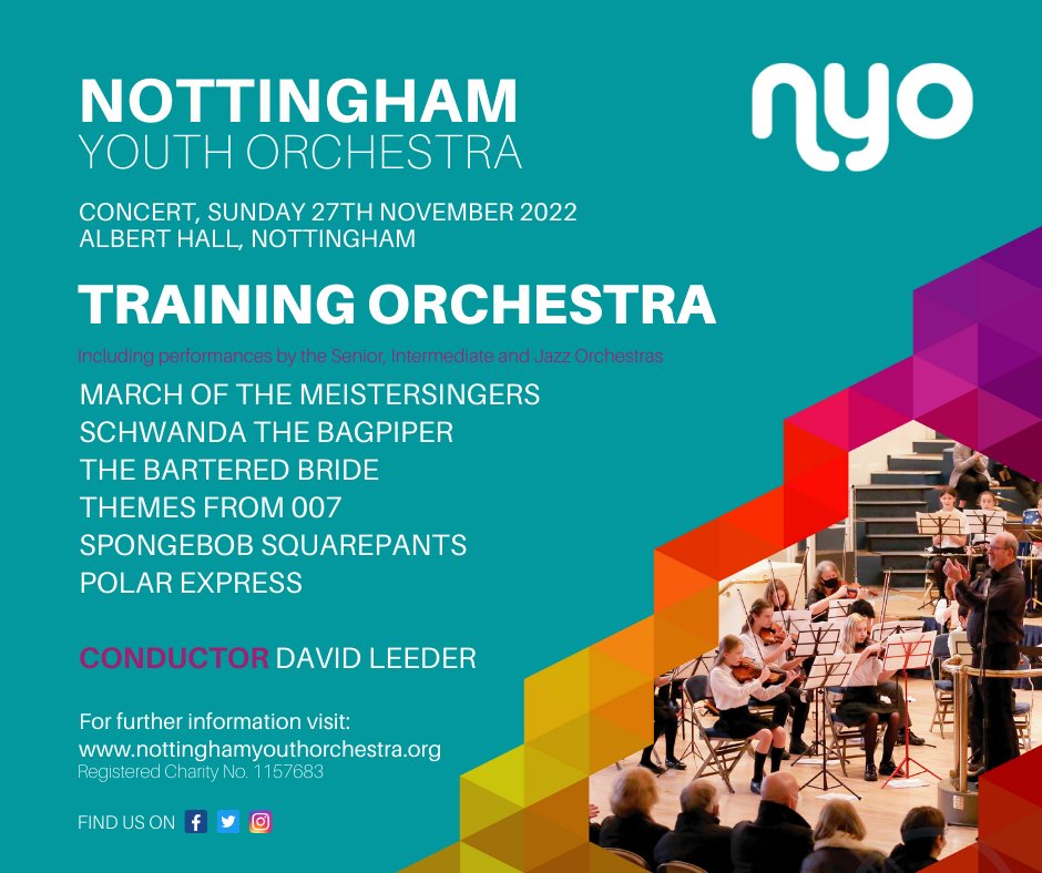 Introducing your orchestral musicians of the future! Tickets are now available for our next concert on Sunday 27th November <a href="/alberthallnotts/">alberthallnotts</a>. Primary School Children &amp; Under go FREE. Ticket info: nottinghamyouthorchestra.org #nottingham #Nottinghamshire #westbridgford #thingstodo