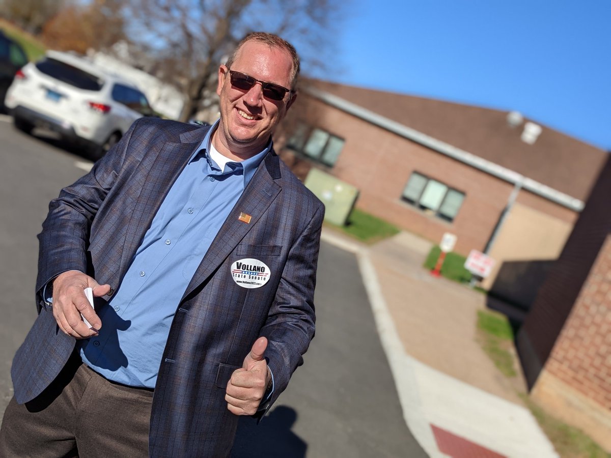 Vollanosenate's tweet photo. Today we make the change we need #Republicans #ctrepublicans #Connecticutrepublicans https://t.co/S3RXLiKQ2A
