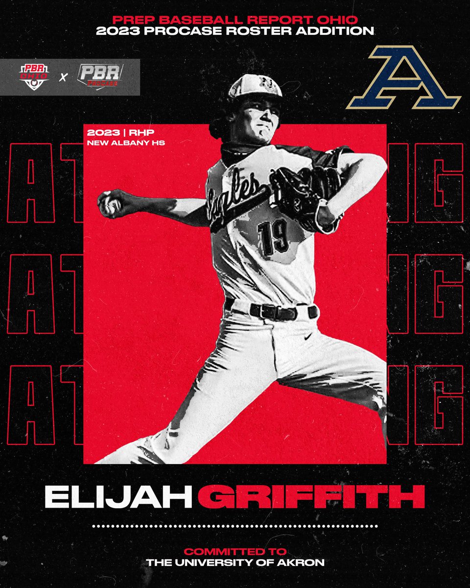 ✅ ProCase Invite Accepted ✅

Player: ‘23 RHP <a href="/elijahhgriffith/">Elijah Griffith</a> 
High School: <a href="/NAEagleBaseball/">NAEaglesBaseball</a> 
Summer Org: <a href="/OEBbaseball/">Ohio Elite Baseball</a> 

Interested in attending &amp; competing at a ❄️event? 

Check out the full schedule👇
tinyurl.com/58sembek