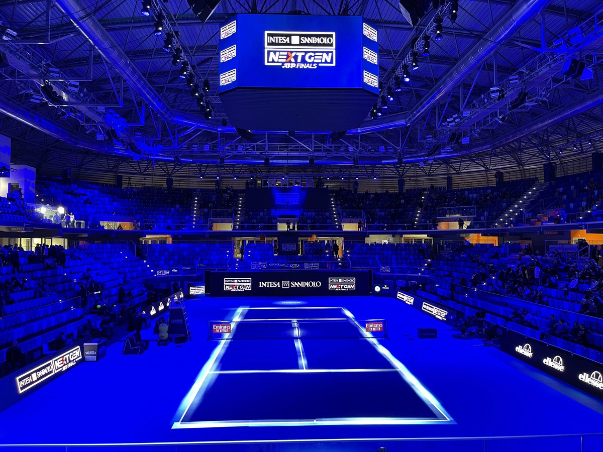 Max_Grassi's tweet image. Dopo 7 anni si torna in campo… #NextGenATPFinals