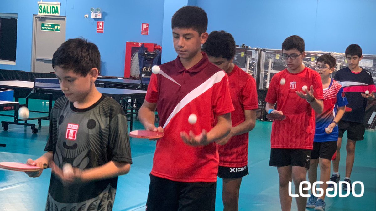 Lima2027Juegos's tweet photo. 😉Con el fin de incentivar y perfeccionar la práctica del tenis de mesa 🏓 y la sana competencia en niños de 11 a 13 años, en Legado VIDENA se viene realizando el Campamento Nacional de Esperanzas y Desafío, organizado por @TenisdeMesaPeru y la @ITTFAmericas👏. https://t.co/wEudzNF1HS
