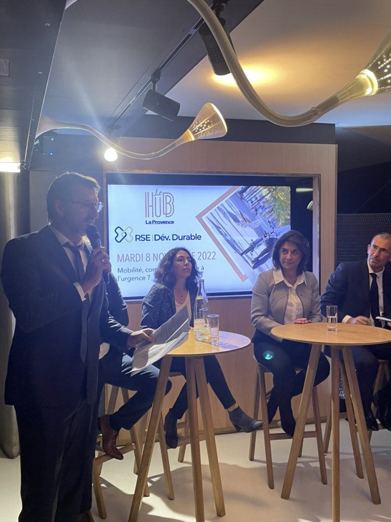 laprovence's tweet photo. 🚇 Ce soir nous sommes présents au Mucem de Marseille pour un événement organisé par le Hub de La Provence
#HubMobilités #HubRSE #LeHub #Mobilité #Marseille #Transports #RSE https://t.co/AYypSr9v0p