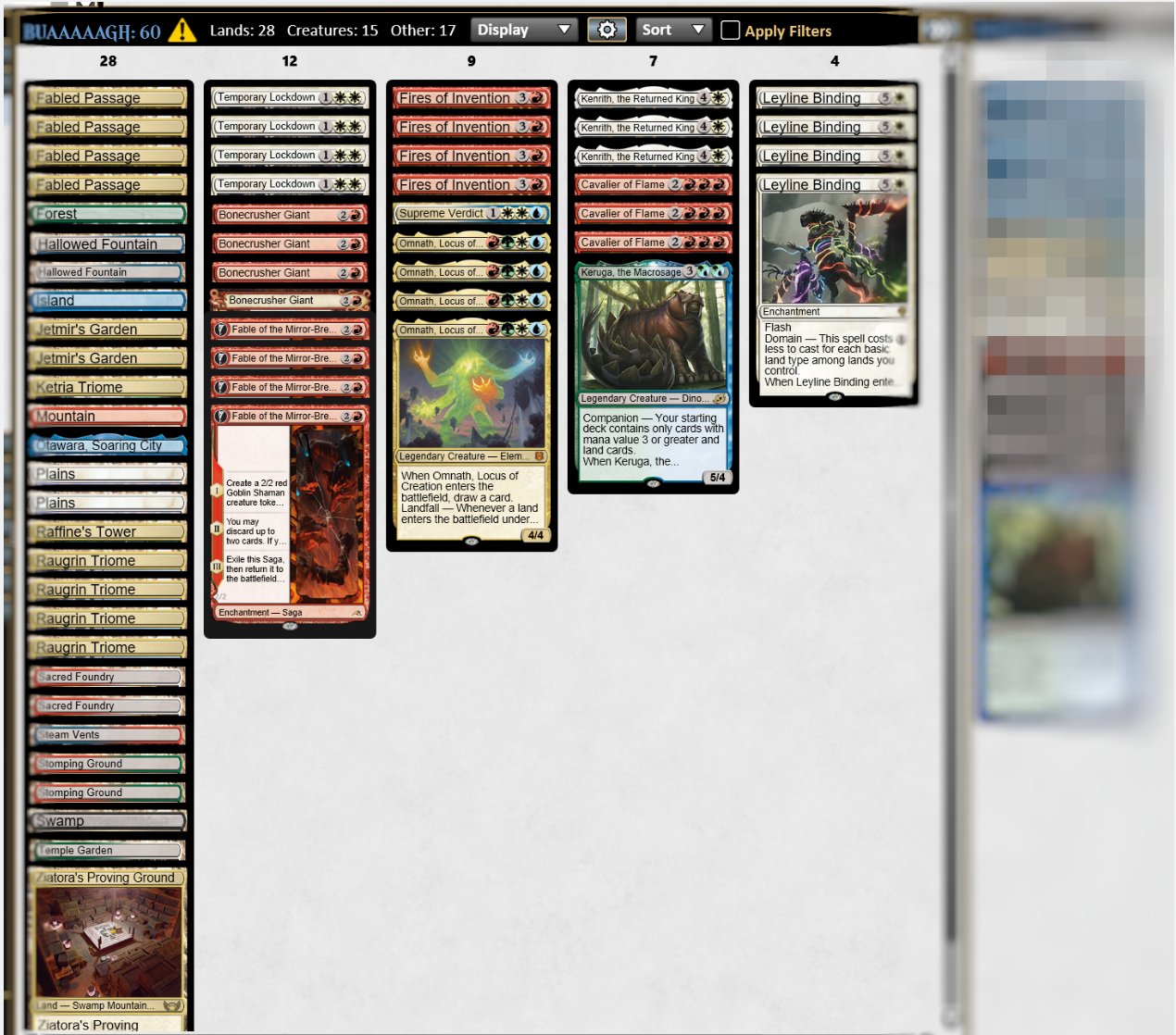 Team SunnyDaze on Twitter "The sideboard guide for the best deck in