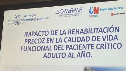ventilacionmeca's tweet photo. Importante ver crecer a nuestros residentes y acompañarles en sus primeros pasos en investigación. Trabajo de equipo. Esta vez en @SOMIAMA1
 
Con la comunicación no acaba el proceso, ahora a publicar los resultados. 
Importancia del S. postUCI. https://t.co/tGzWOlwo5I