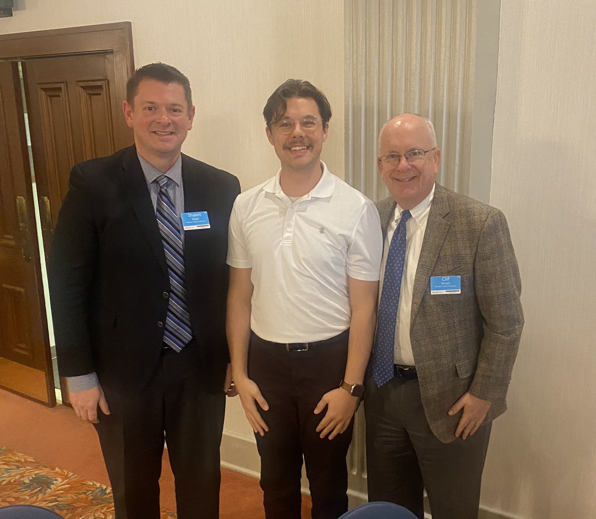 ClifSmart's tweet photo. Congrats Ethan—a @MSUTheatreDance major who received the @Rotary scholarship for @MissouriState today. He was also #bearshomecoming king. ShawnWahl https://t.co/D4Ez2kmUJi