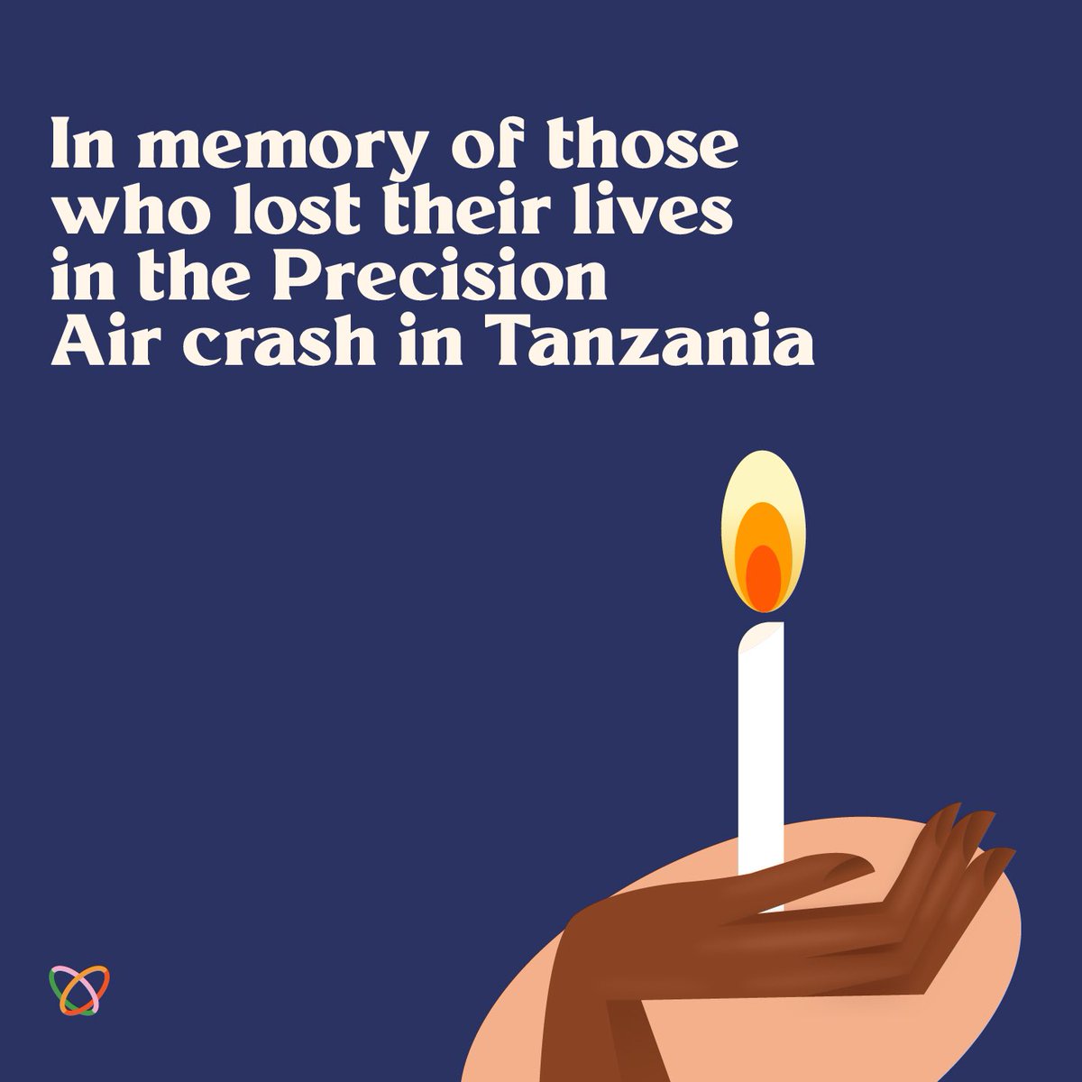 FlutterwaveEA's tweet image. We mourn the loss of those who tragically lost their lives in the Precision Air crash in Tanzania ๐น๐ฟ
Our thoughts are with the victims, the Precision Air crew, their families and loved ones ๐๐ฝ
We also extend our condolences to the people of Tanzania on this sad occasion.