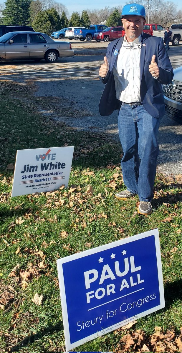 paulforall22's tweet photo. We are hopping all around the district today visiting various voting locations. We want to represent all of district 2 and that means we need to get out into all of your communities. https://t.co/CjOg8o2uwH
