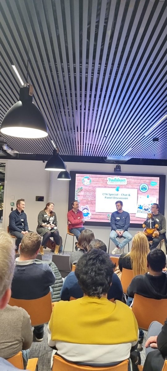 Awesome to be at the Brussels usergroup special meetup about CTA and the journey to become a certified Technical Architect. #BeneluxSFCommunity #Salesforce