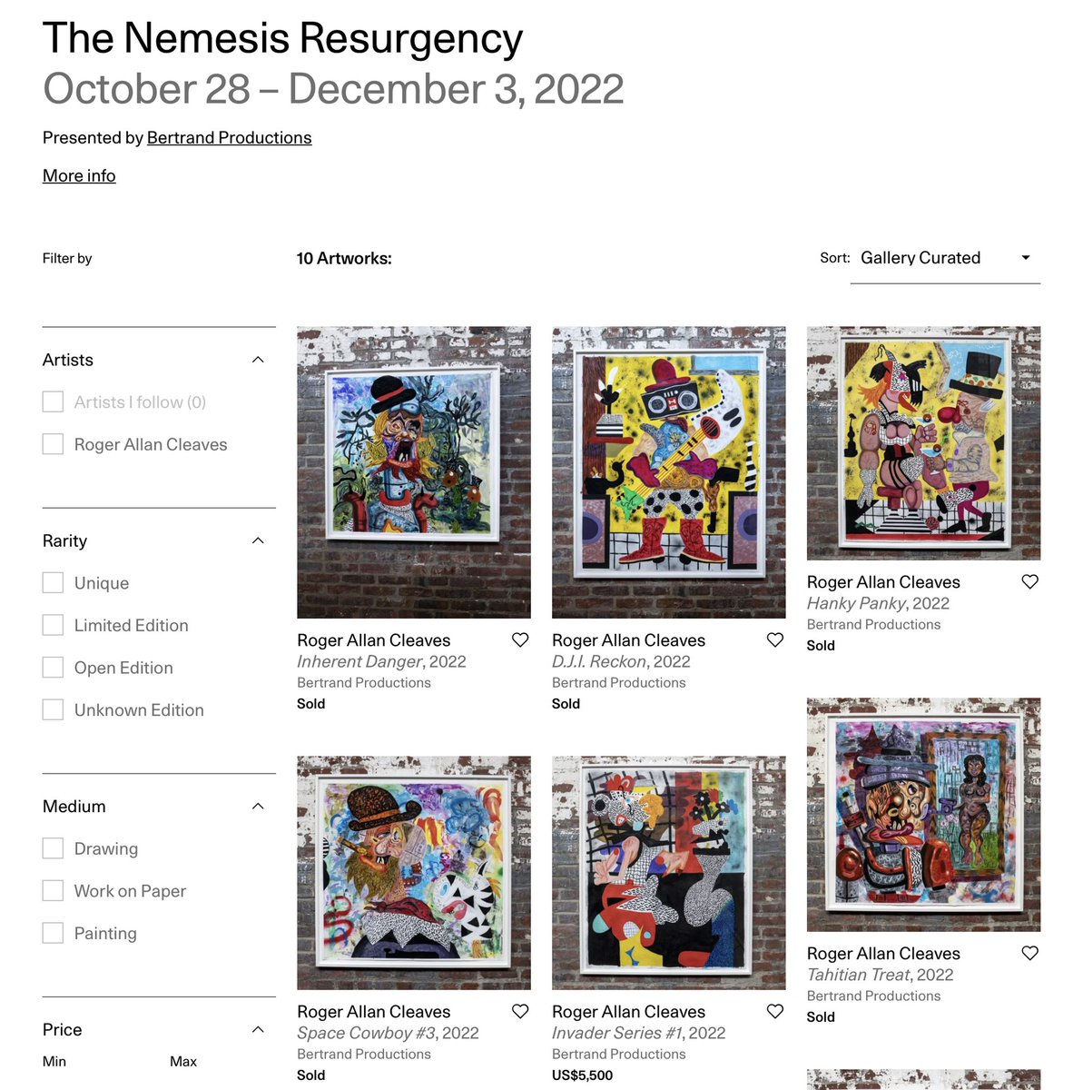 You can check me out on artsy! ❤️😇❤️
🔗 Check the replies for the link 🔗.