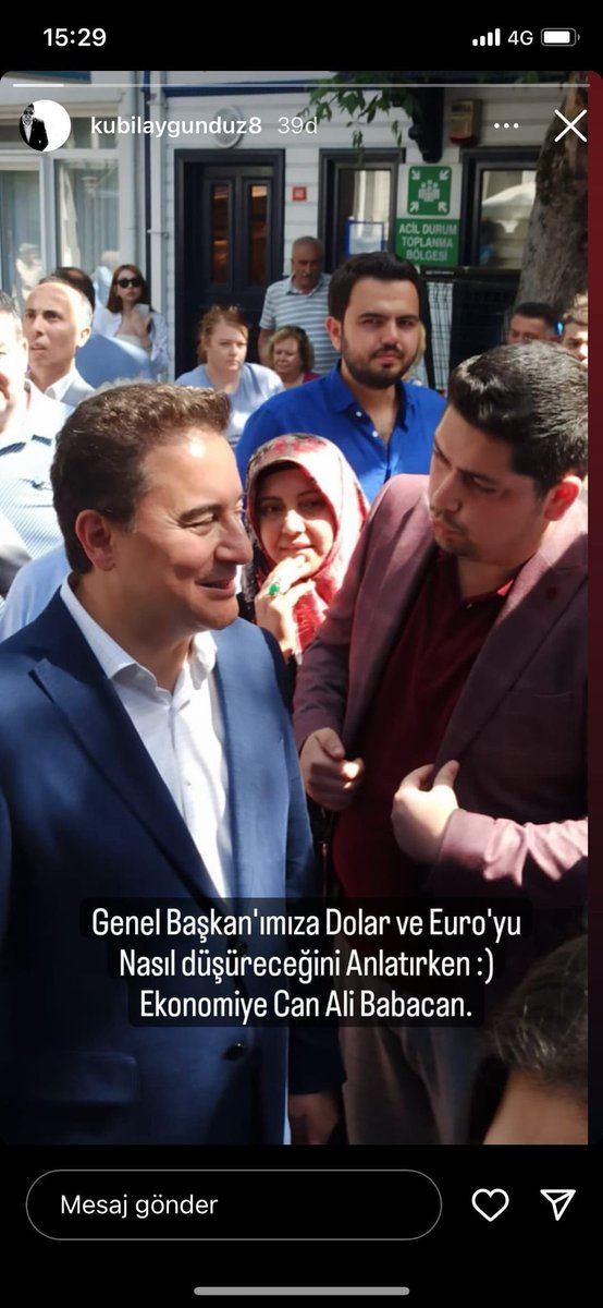 Haber's tweet photo. Geçtiğimiz hafta Deva Partisi Lideri Ali Babacan’la Arnavutköy’ü gezen eski Memleket Partili genç, Zafer Partisi’nin Arnavutköy İlçe Başkanlığı’na atandı. https://t.co/A14xO9ciw3