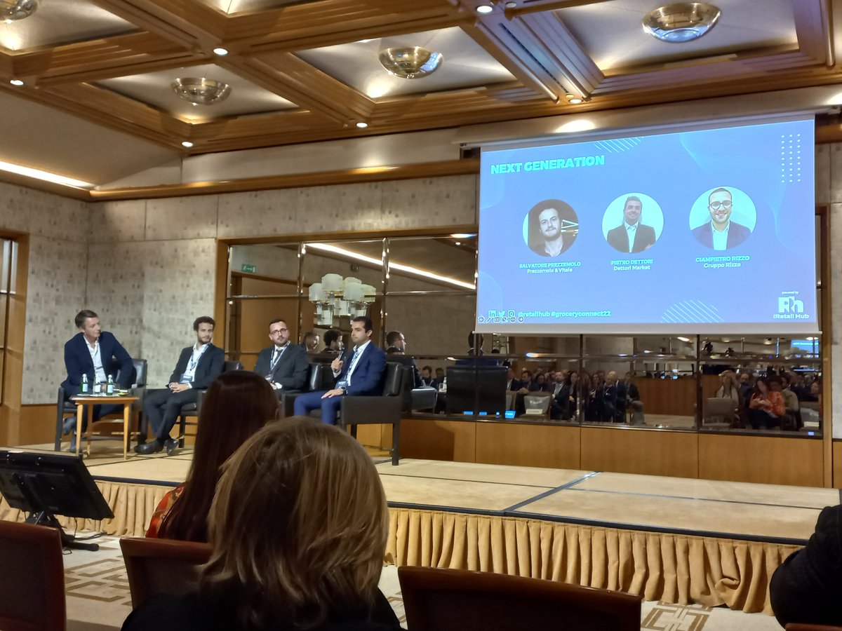 #groceryconnect22 parte dai giovani e dal sud. <a href="/RetailHubIta/">Retail Hub</a> 
#nextgeneration
