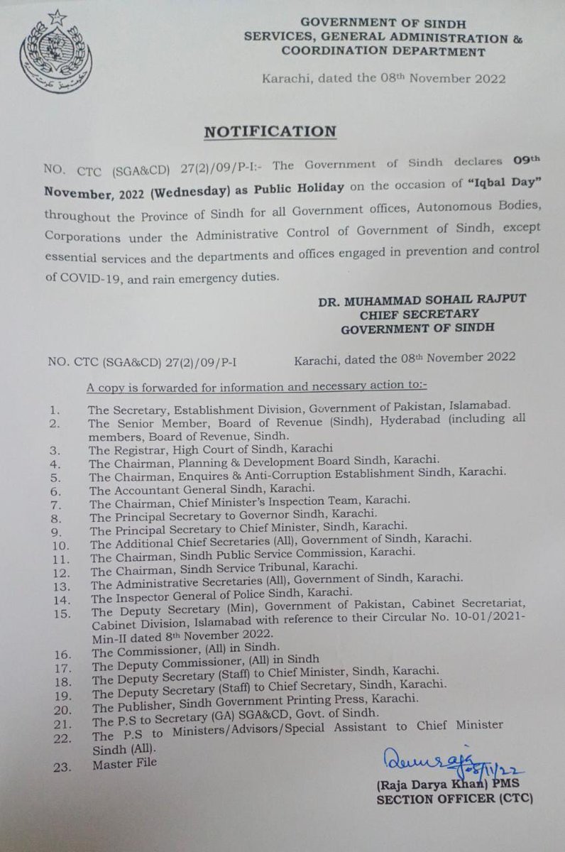 Schools will also remain closed on 9-11-2022