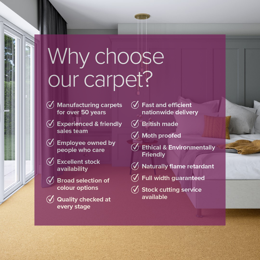 There are lots of reasons to choose a carpet from Penthouse 😀
Find out more information and order free samples now at penthousecarpets.co.uk
#whychooseus #ourteam #flooringmanufacturer #flooring #penthousecarpets #topreasons #carpet #colourfulhome #bringingcolourtoyourhome