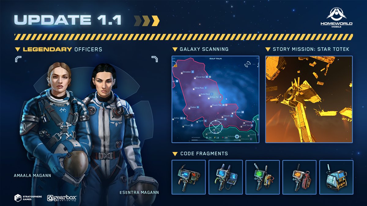 Homeworld Mobile on Twitter "The latest update (v1.1) for Homeworld