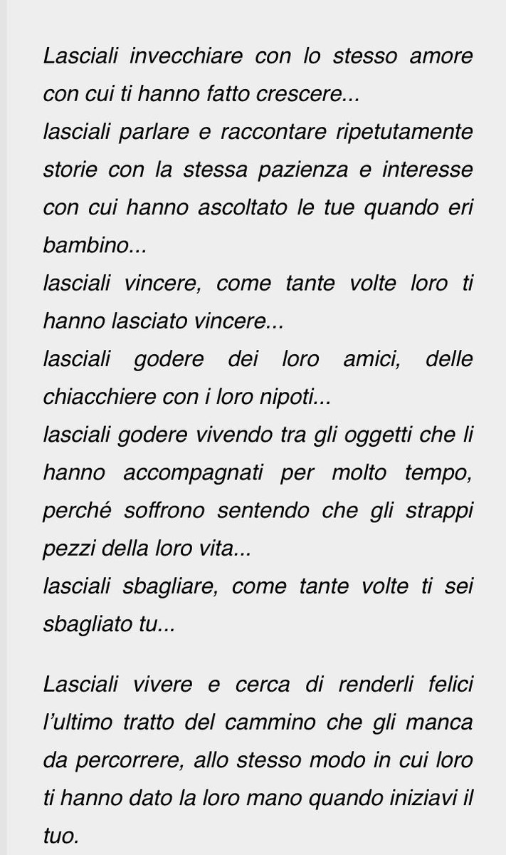 BFavaron's tweet photo. “Quando i genitori invecchiano”
di Pablo Neruda https://t.co/SOtqrSsqLL