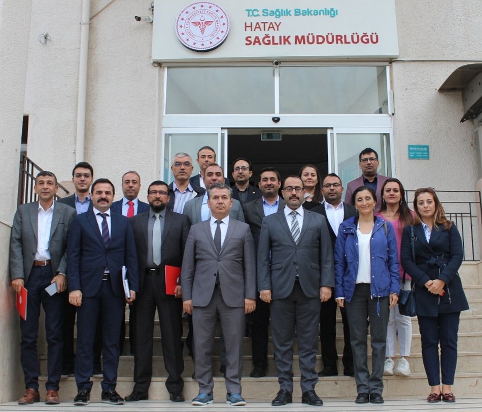 hataysm's tweet photo. İl Sağlık Müdürümüz Dr.Mustafa HAMBOLAT Başkanlığında; Müdürlüğümüz Davud-i Antaki toplantı salonununda, İlçe Sağlık Müdürlerimizin katılımı ile istişare ve değerlendirme toplantısı gerçekleştirildi.

📍#Antakya https://t.co/Ka8Khk3YlK