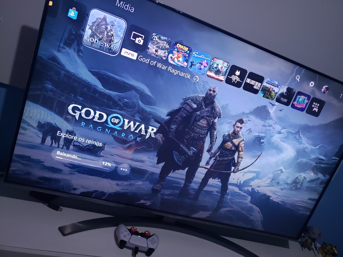 Israelno9's tweet photo. Contagem regressiva. GOW 🙆‍♂️ #GodofWarRagnarok #GOTY2022 https://t.co/EH3SFAWIG9