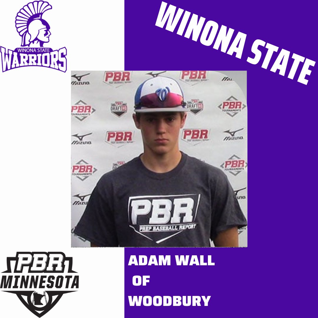 Prep Baseball Minnesota (@prepbaseballmn) on Twitter photo '23 Adam Wall <a href="/adam_wall99/">Adam Wall</a>, OF, <a href="/WHSBaseballMN/">Woodbury HS Royals Baseball</a> - commits to <a href="/WinonaStateBase/">Winona State Baseball</a>
Bio 🔗bit.ly/3Tn6CHk '23 Adam Wall <a href="/adam_wall99/">Adam Wall</a>, OF, <a href="/WHSBaseballMN/">Woodbury HS Royals Baseball</a> - commits to <a href="/WinonaStateBase/">Winona State Baseball</a>
Bio 🔗bit.ly/3Tn6CHk