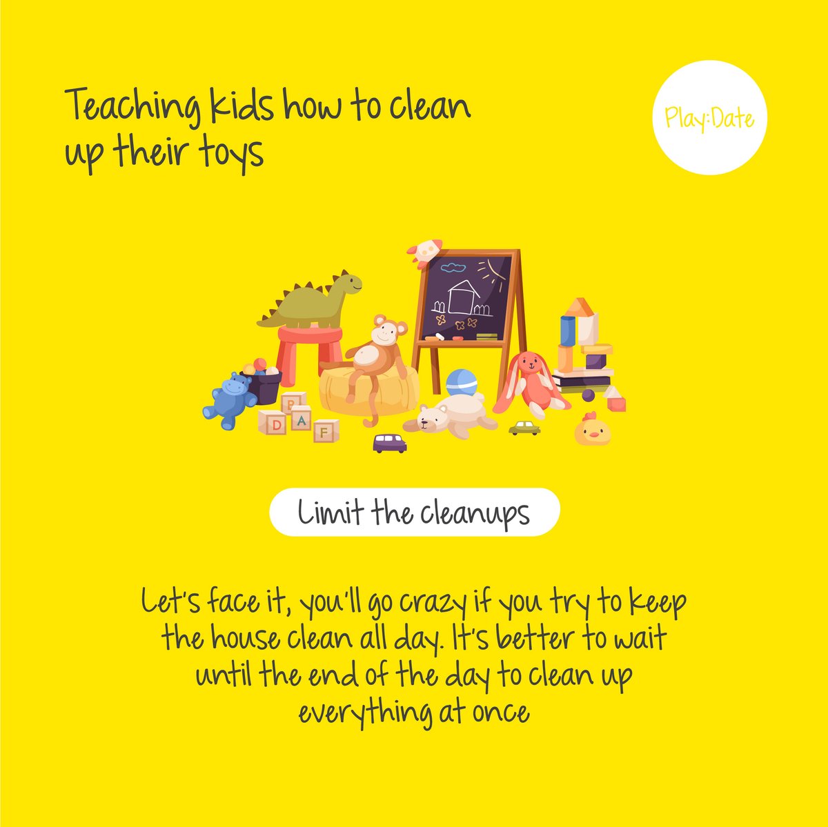 PlayDateWorld's tweet photo. Toddlers have an incredible capacity to make a mess and they seem to enjoy the chaos too! Your toddler probably won’t think cleaning up is a great idea, so here are a few strategies that could help.

#playdateworld #dubaimums #dxbmama #mumsindubai #backtoschooldubai #auhmums https://t.co/ykpdGIAtdx
