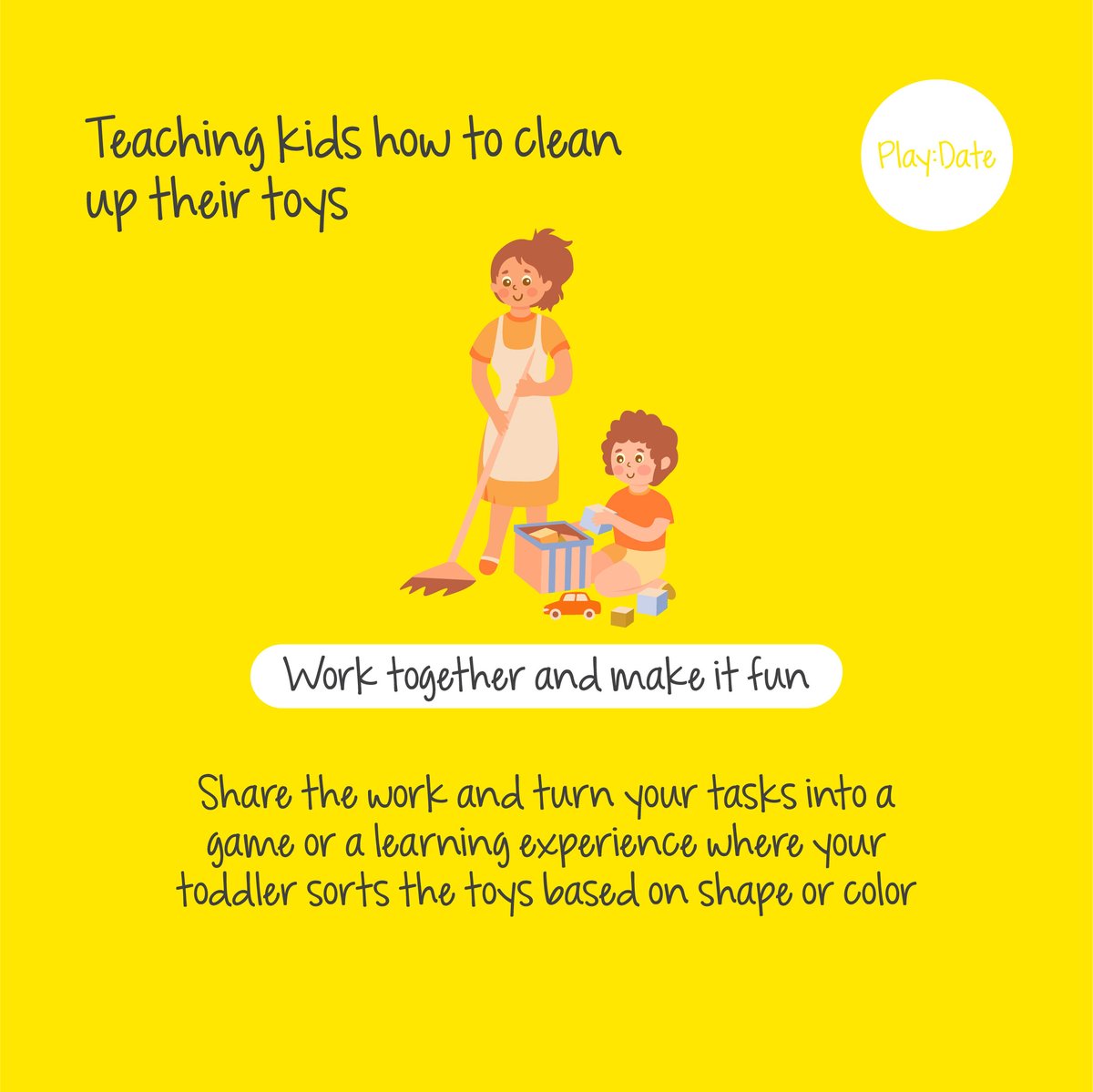 PlayDateWorld's tweet photo. Toddlers have an incredible capacity to make a mess and they seem to enjoy the chaos too! Your toddler probably won’t think cleaning up is a great idea, so here are a few strategies that could help.

#playdateworld #dubaimums #dxbmama #mumsindubai #backtoschooldubai #auhmums https://t.co/ykpdGIAtdx