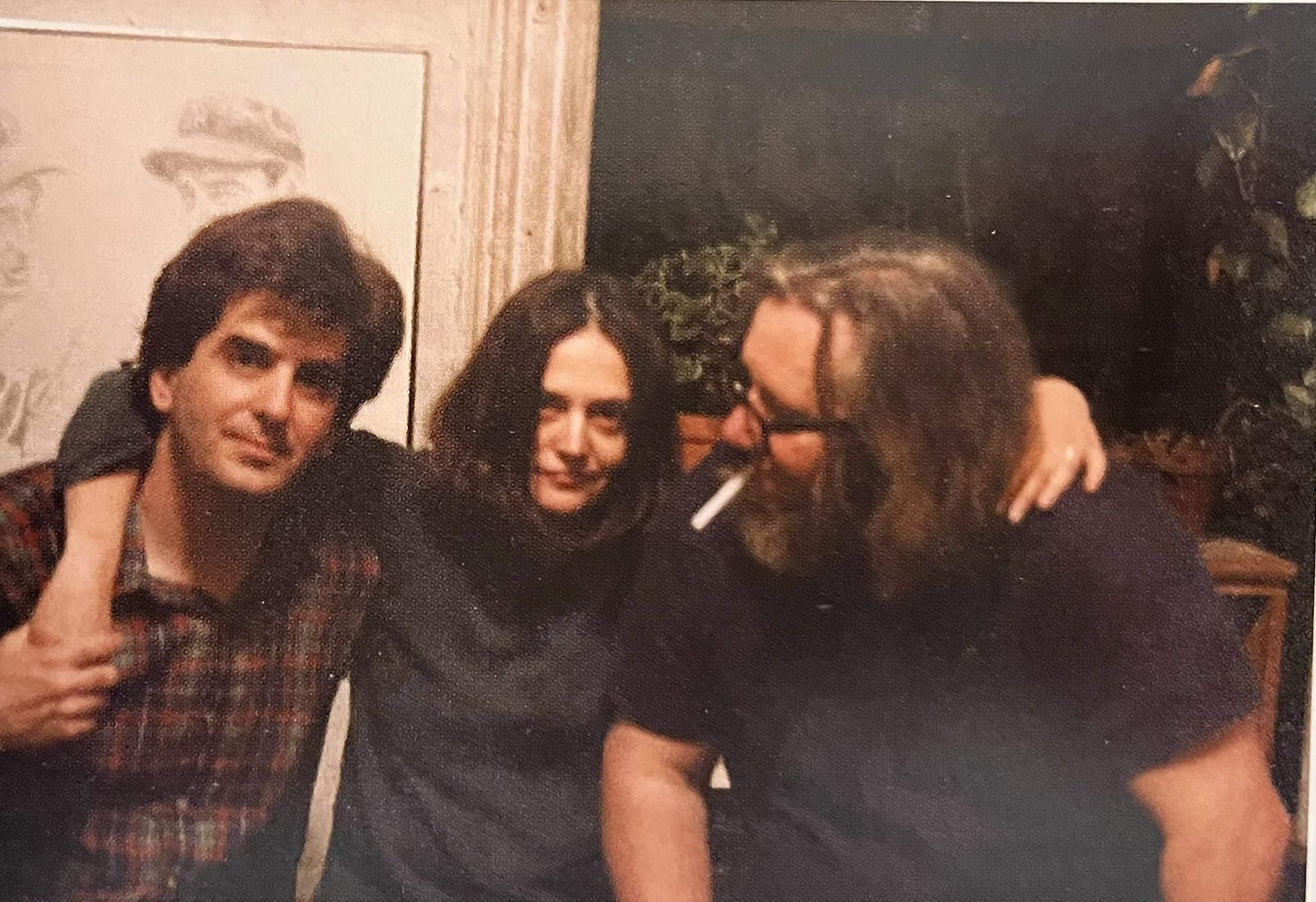 Happy birthday to Alice Notley! (Here she is in 1983, with Aram Saroyan and Ted Berrigan). 