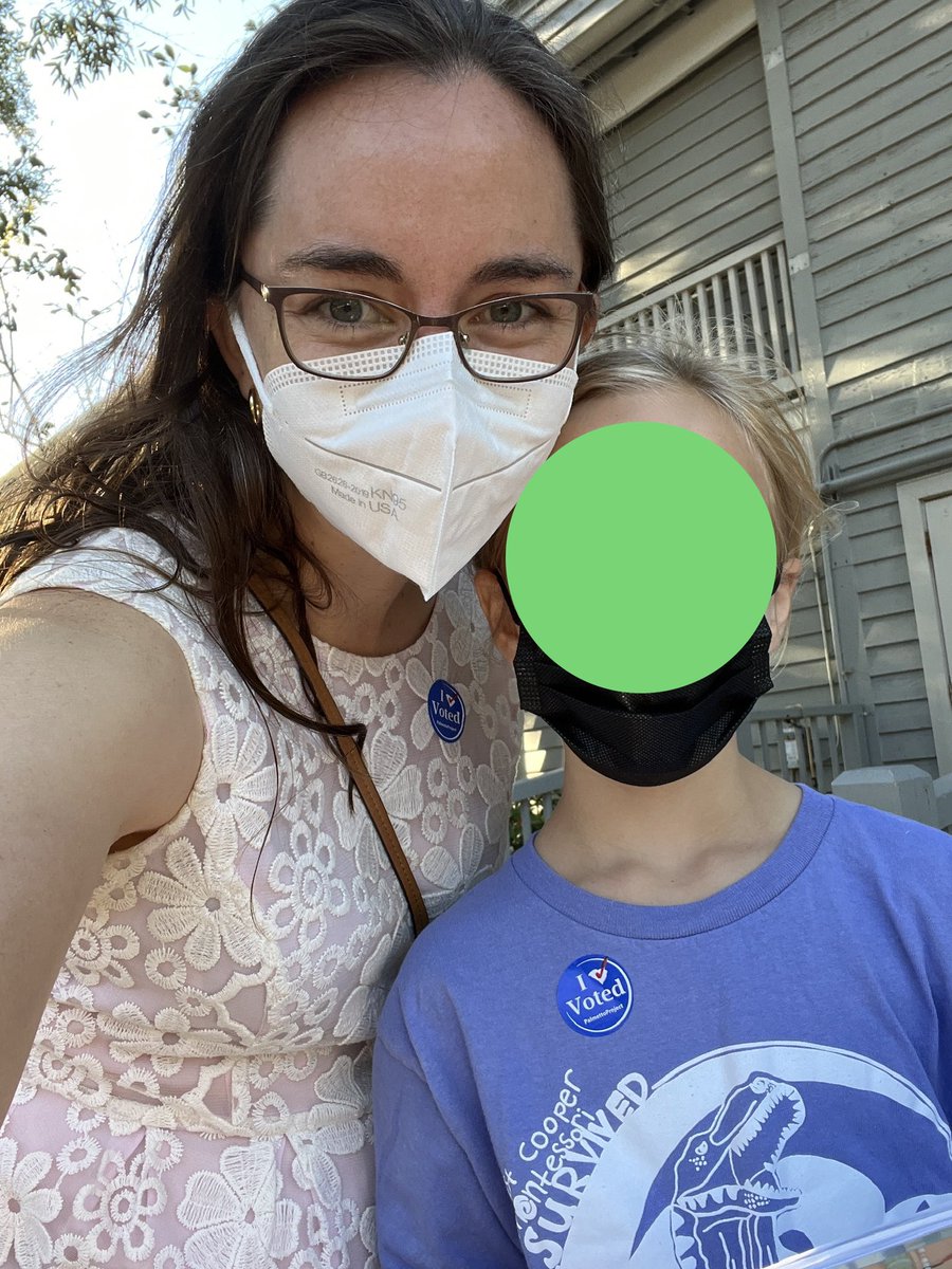 It’s a beautiful day to #vote! It was nice to be able to share this experience with my daughter and talk about why our family thinks voting is important.