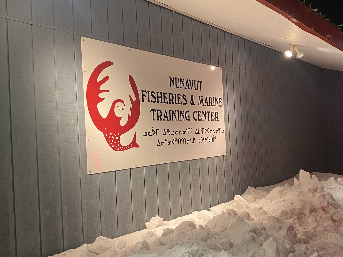 SandiBadcock's tweet photo. So great to get an opportunity to visit Iqaluit for a few days and tour Nunavut Fisheries &amp; Marine Training Center https://t.co/CtTWXqLvMU