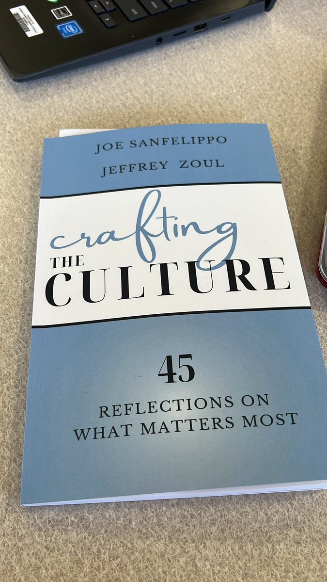 Excited to have @Jeff_Zoul bring his new book with @Joe_Sanfelippo to me today.  Can’t wait to dig in and read it. #culture #leadwithculture