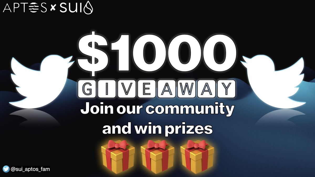 We are here to surprise you! 🤩
Please, show us some love, it’s very important:

🔥 1000 $USDT for 20 winners!

Rules:
1️⃣ Like &amp; RT, follow <a href="/sui_aptos_fam/">Sui & Aptos NFT</a>
2️⃣ Tag 3 friends 

⏳ 48 hours. 

#aptoslabs #aptosdrop #giveaway
