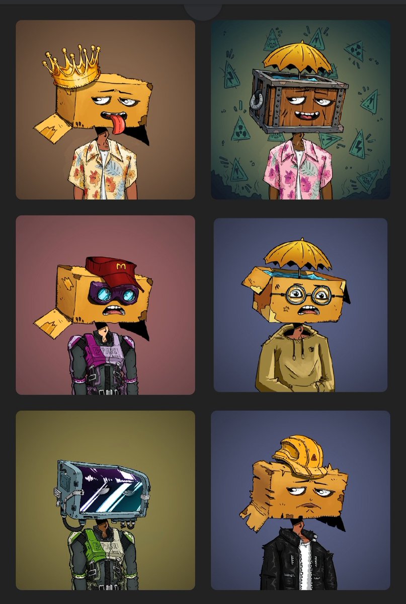 Ynfinity_SOL's tweet image. Aw Frank, the one missing was @CardboardCtzNFT . We have kettles on the fire, heating up and starting to steam. The Good Board is worth watching. 
#good2earn #WAGBOX #BOXBOX #LFBOX #LFB #BOXITUP #BOX4LIFE