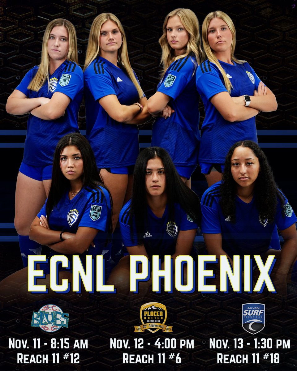 StingECNL04's tweet image. READY for #ECNLPHX this weekend! Three great matches against tough California competition - looking forward to taking the field in the Valley of the Sun! @StingSoccerClub @StingBlackEcnl @ECNLgirls