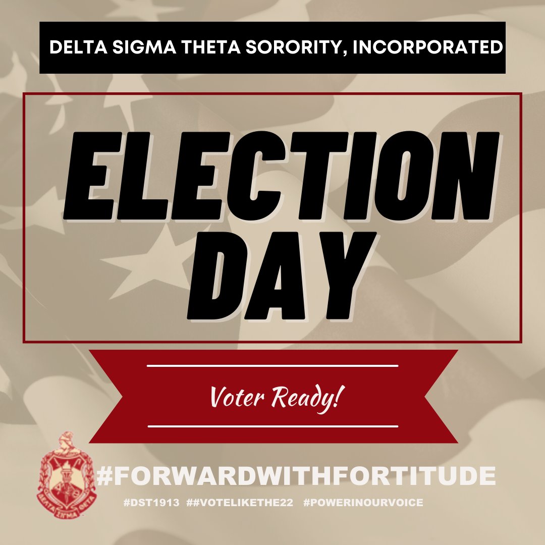 LheightsQ's tweet photo. Election Day!
Today is Election Day! Vote today and encourage family and friends to vote! If you or someone you know experiences problems at the poll, call 866-Our-Vote for assistance! #IVoted #DSTVotes. #866OurVote #HonorThe22 https://t.co/pmWBsB8ofQ