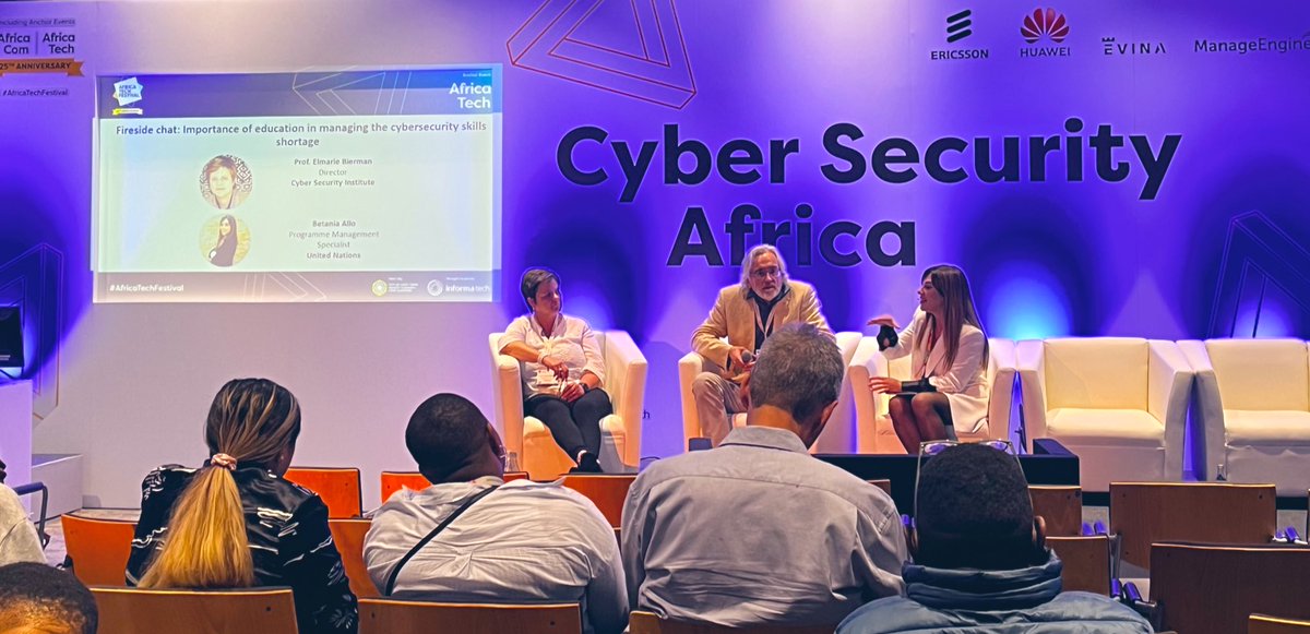4otune's tweet image. The importance of education in managing the cybersecurity skills shortage with Steve Jump

This reminds me of the work @Geekulcha does with #SafeHack and @ITWeb Security Summit Hackathon 

#AfricaTechFestival