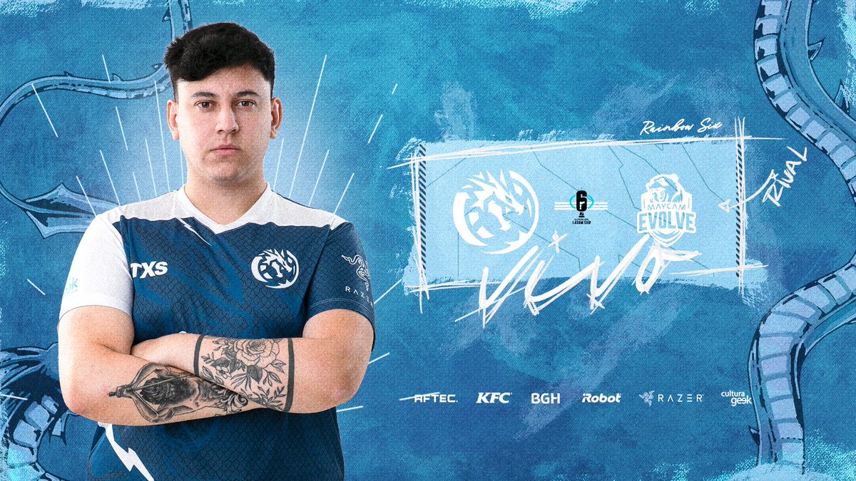 LeviatanGG's tweet photo. #R6LATAM
¡A DEJAR TODO PARA LLEGAR A LA FINAL! 💪
🏆 #CopaSuR6 - @R6esportsLATAM
📄 Semifinal
🆚 @MaycamEvolve
🔴 EN VIVO
📺 https://t.co/hlpOI6yDtU
#SomosLatam🌎 #BeLeviatán🐉 https://t.co/9rf986zcfx