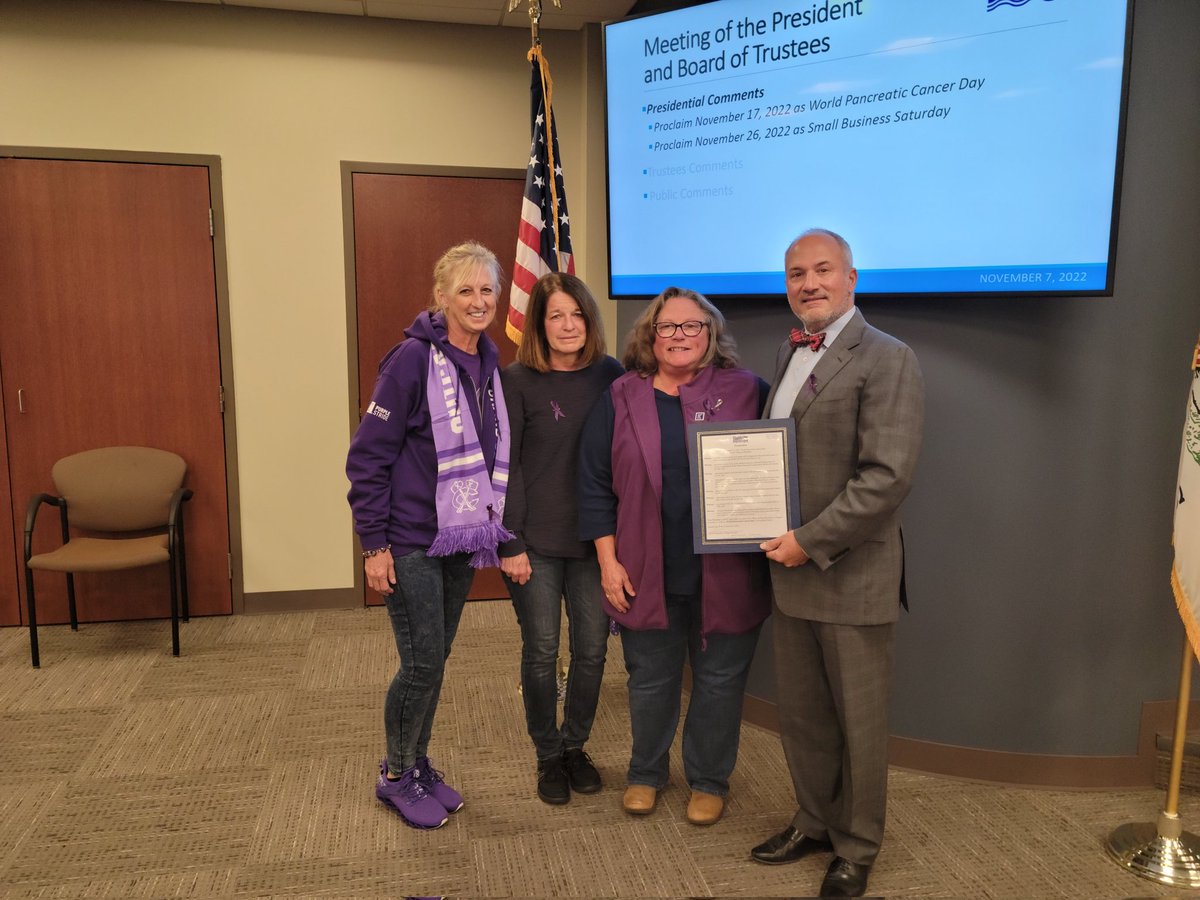 PanCANChicago's tweet photo. Thank you @PlainfieldIL for helping us to #WageHope for all #PancreaticCancer families! 💜
@worldpancreatic @TPatriotpride @d202schools
@IraJonesMS @PanCAN https://t.co/IFbvnP3Dzg