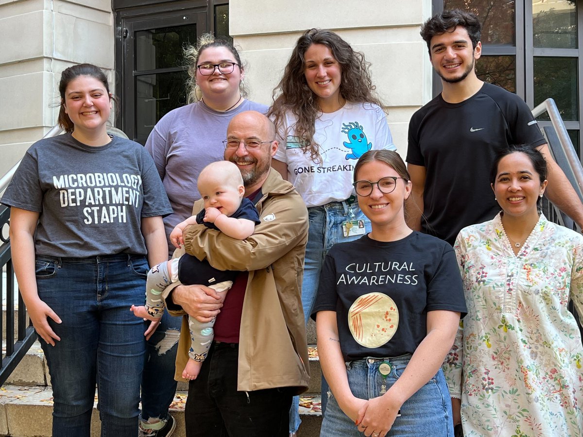 Here's a fun lab photo to lighten the day. Go out and vote!