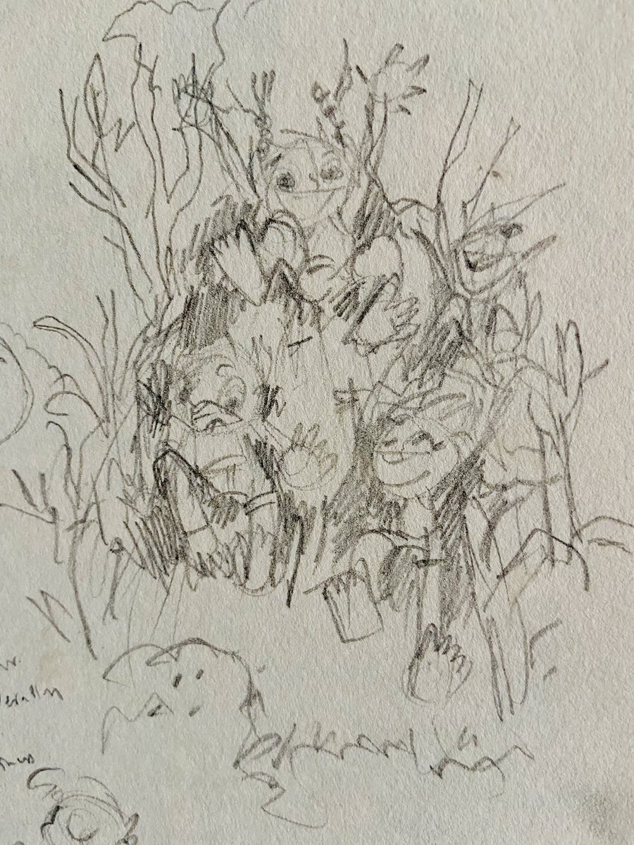 Hi #artistsontwitter I’m a children’s book illustrator who love to draw cute childhood memories. Here’s the process of one of my recent pieces.