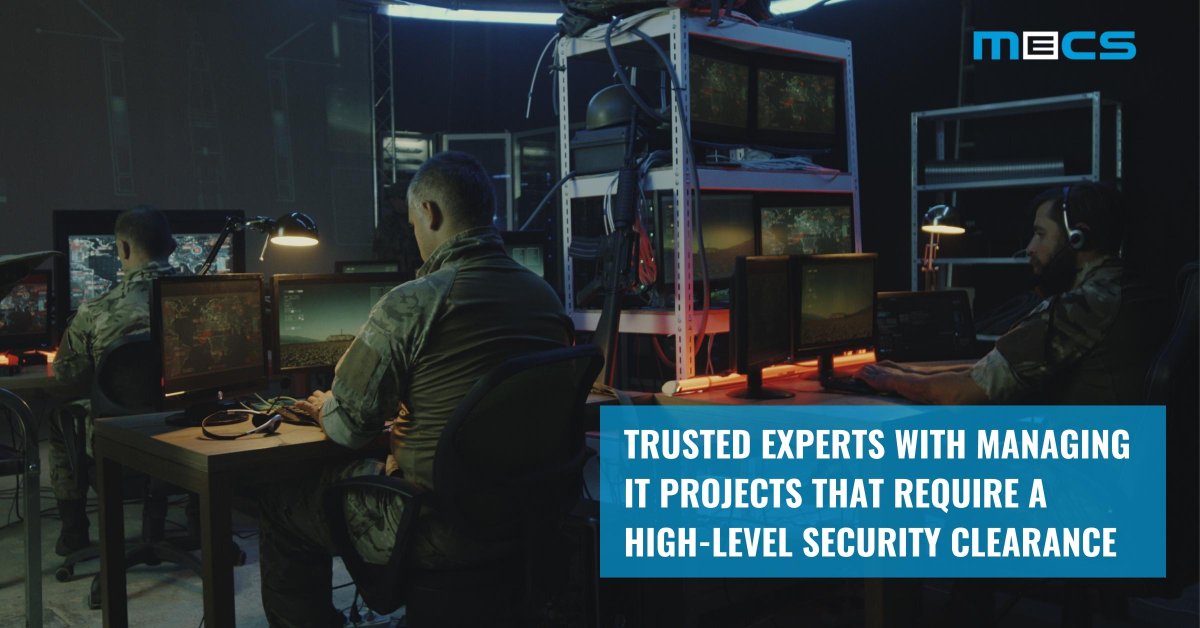 MECSunlimited's tweet photo. Our team has the clearance and certifications to consult on your project's IT components, even if you're working with federal agencies and military installations. https://t.co/2fcX1RUm0l