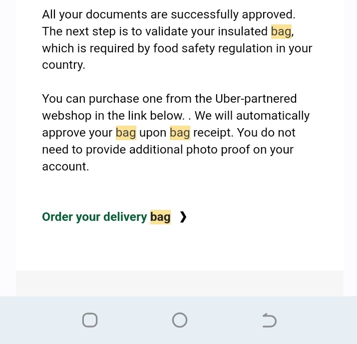 ItsSolJames's tweet photo. @Uber_Support i received the attached email to validate my bag and after uploading my bag and approved my profile has not been activated yet, kindly help email linked to the account is => githaigajackson32@gmail.com https://t.co/gojyXA9spc