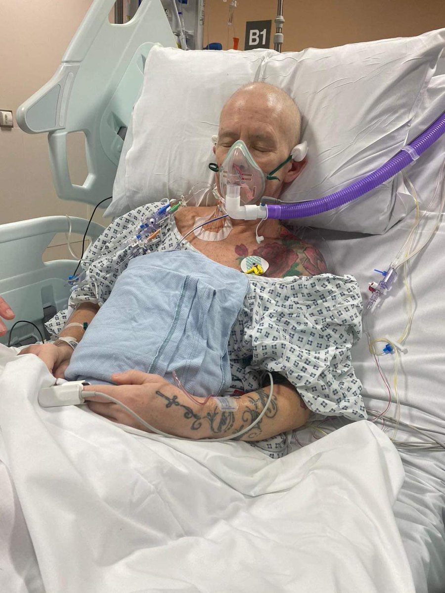 Been to see my mum today after her cancer operation on Friday..she’s doing ok but still very tired and weak but on the plus side they are hoping to move her off the critical care unit this afternoon ❤️